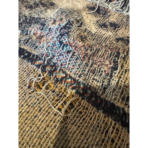 Vintage Boyds Bears & Friends Tapestry Throw Blanket – Leopard Trim – Adorable B - Picture 15 of 16